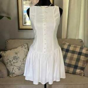 Viral Target Dress White XS NWT